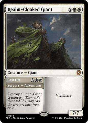 Image for Realm-Cloaked Giant (149) [Commander: Bloomburrow]