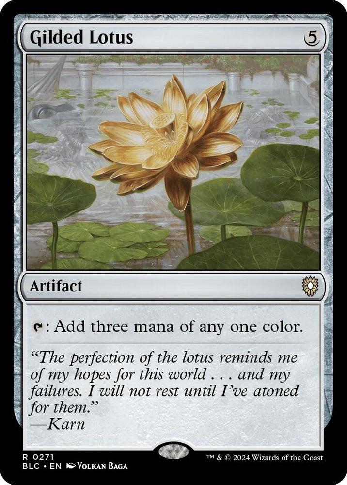 Image for Gilded Lotus (271) [Commander: Bloomburrow]