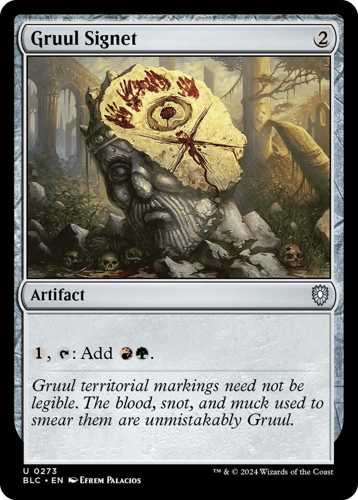 Image for Gruul Signet (273) [Commander: Bloomburrow]