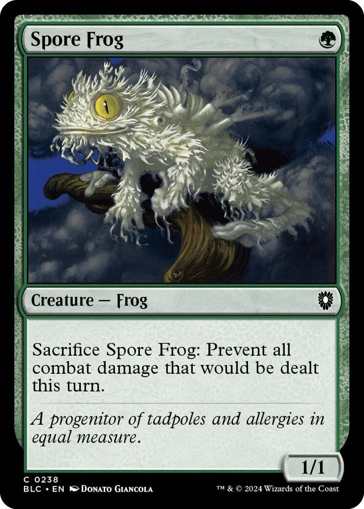 Image for Spore Frog (238) [Commander: Bloomburrow]