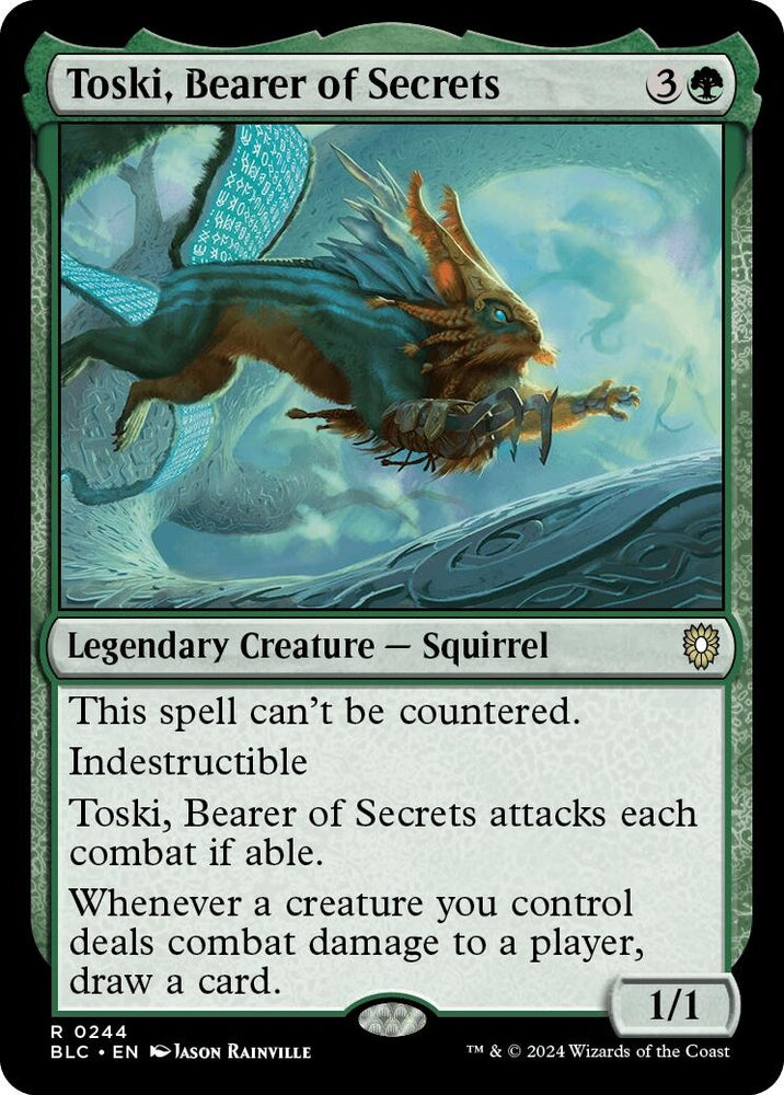 Image for Toski, Bearer of Secrets (244) [Commander: Bloomburrow]