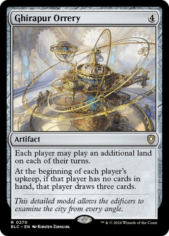 Image for Ghirapur Orrery (270) [Commander: Bloomburrow]