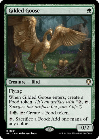 Image for Gilded Goose (221) [Commander: Bloomburrow]