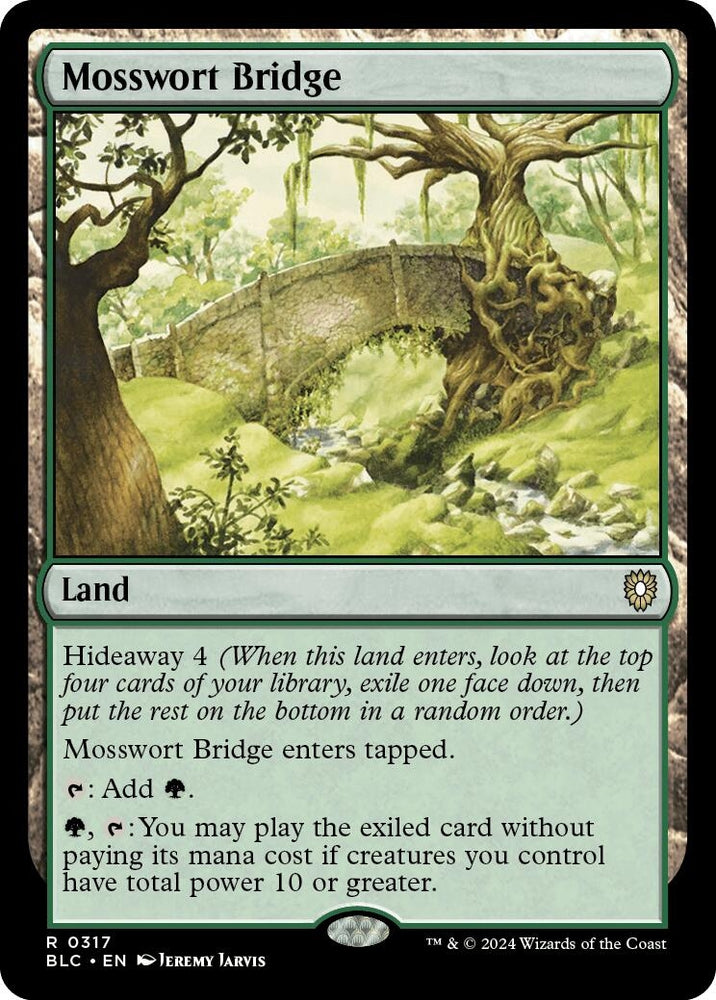 Image for Mosswort Bridge (317) [Commander: Bloomburrow]