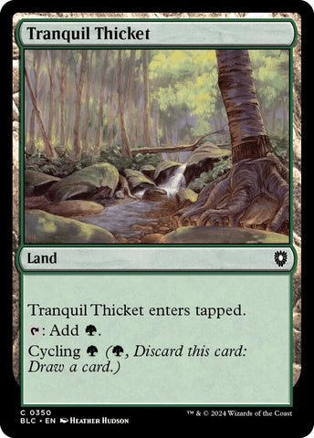 Image for Tranquil Thicket (350) [Commander: Bloomburrow]