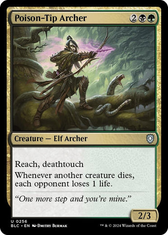 Image for Poison-Tip Archer (256) [Commander: Bloomburrow]