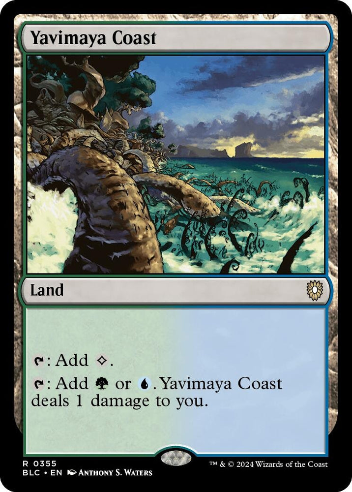Image for Yavimaya Coast (355) [Commander: Bloomburrow]