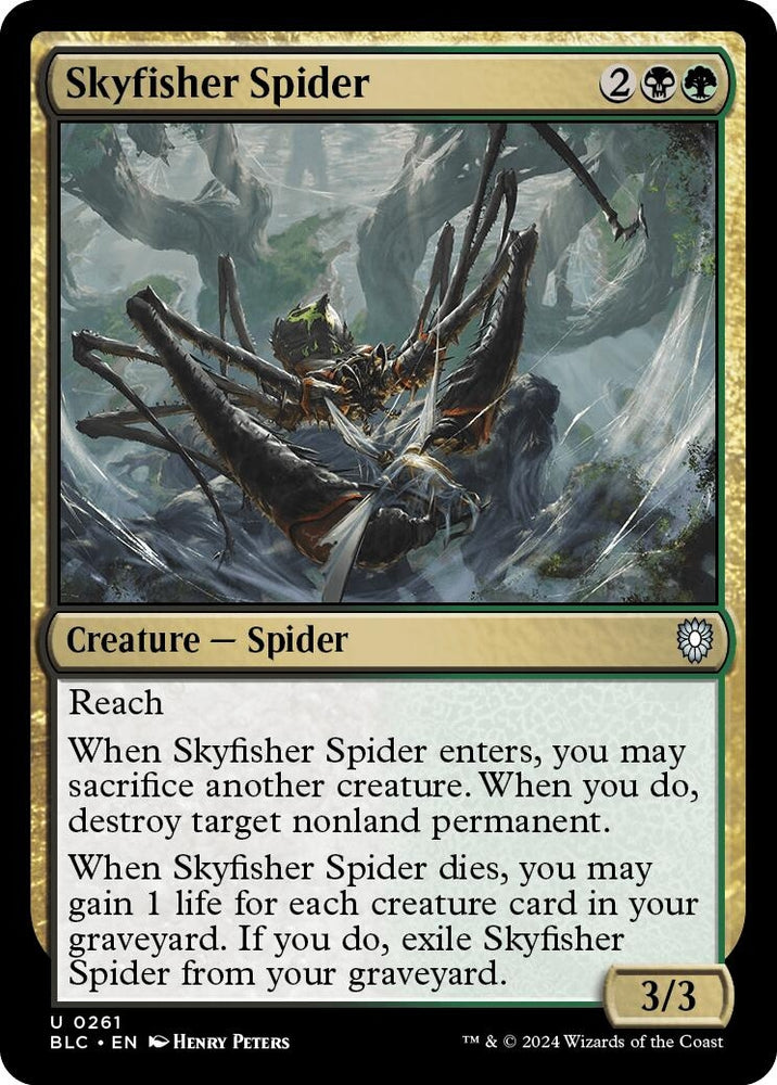 Image for Skyfisher Spider (261) [Commander: Bloomburrow]