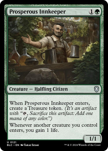 Image for Prosperous Innkeeper (121) [Commander: Bloomburrow]