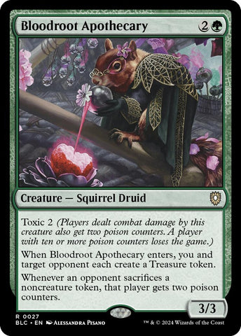 Image for Bloodroot Apothecary (27) [Commander: Bloomburrow]