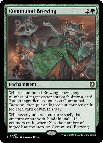 Image for Communal Brewing (29) [Commander: Bloomburrow]