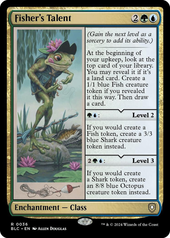 Image for Fisher's Talent (36) [Commander: Bloomburrow]
