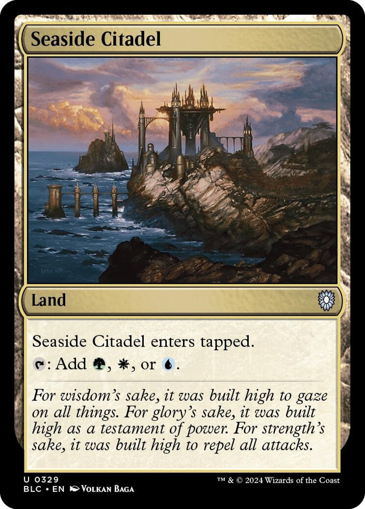 Image for Seaside Citadel (329) [Commander: Bloomburrow]