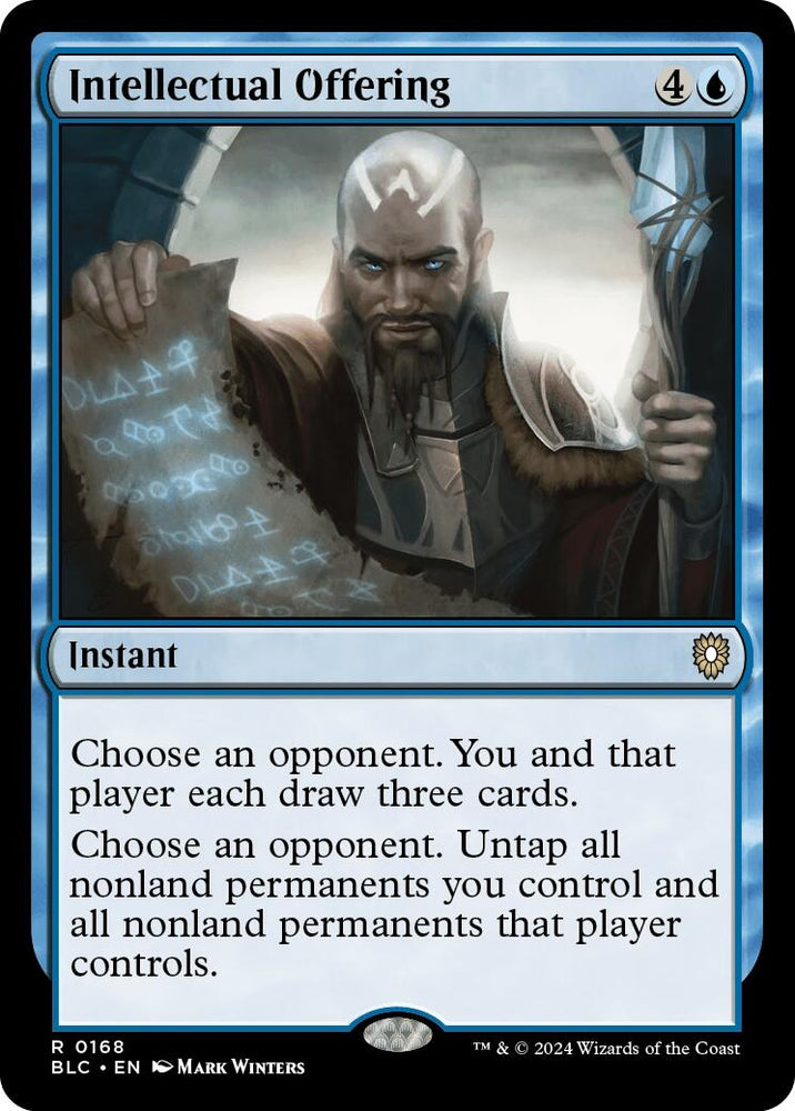 Image for Intellectual Offering (168) [Commander: Bloomburrow]