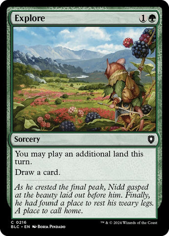 Image for Explore (216) [Commander: Bloomburrow]