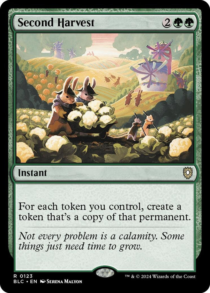 Image for Second Harvest (123) [Commander: Bloomburrow]