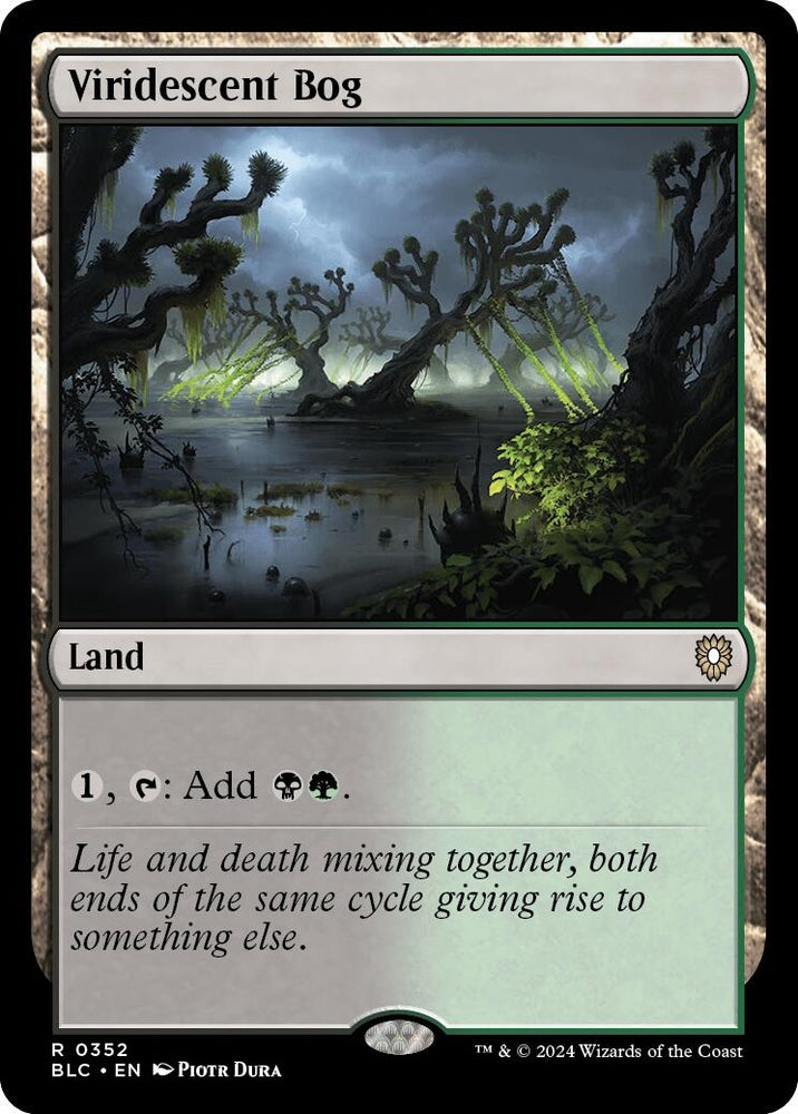 Image for Viridescent Bog (352) [Commander: Bloomburrow]