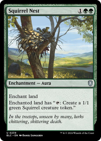 Image for Squirrel Nest (239) [Commander: Bloomburrow]