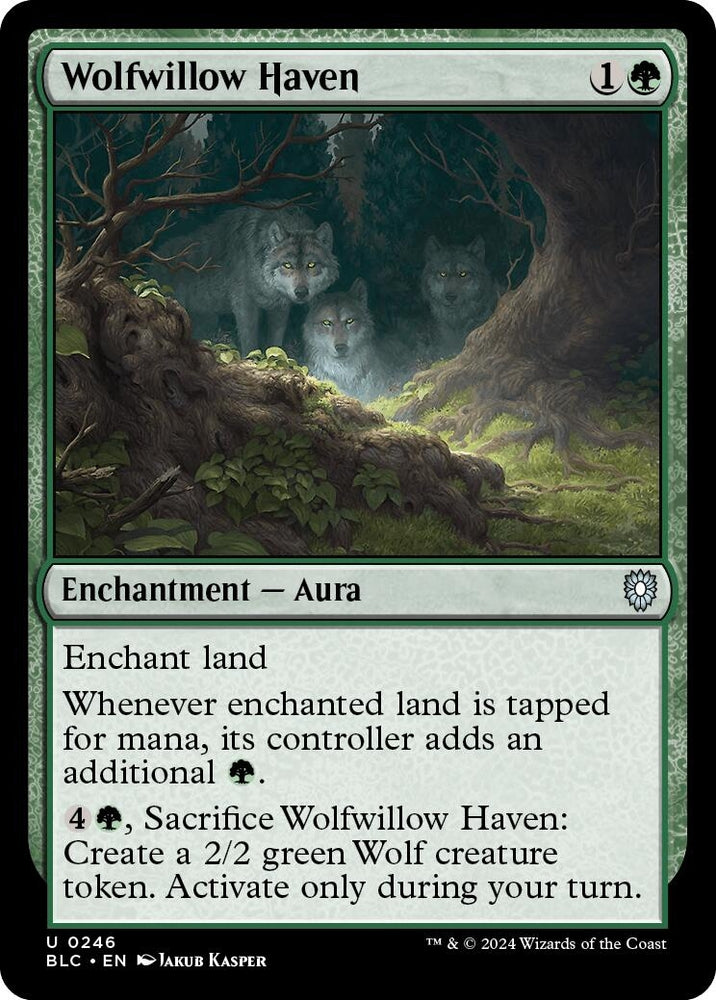 Image for Wolfwillow Haven (246) [Commander: Bloomburrow]