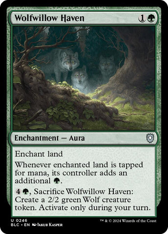 Image for Wolfwillow Haven (246) [Commander: Bloomburrow]