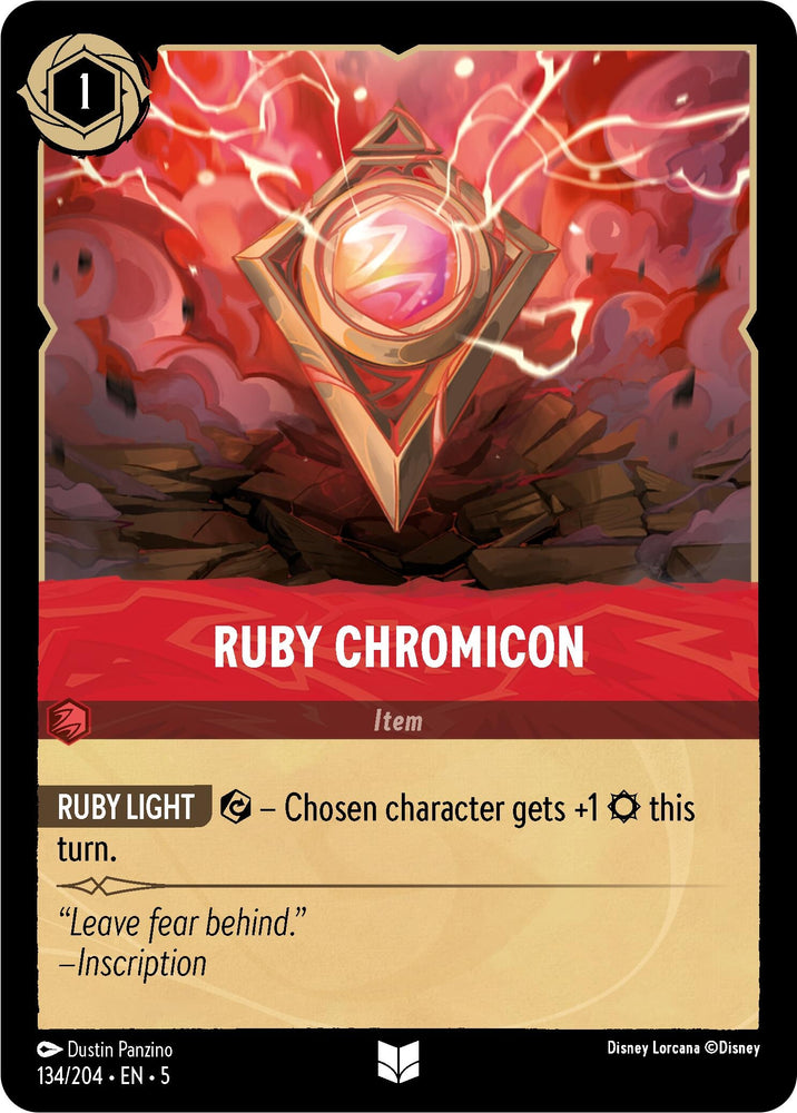 Image for Ruby Chromicon (134/204) - Disney Lorcana