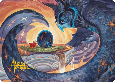 Image for Dawn's Truce Art Card (Gold-Stamped Signature) (41) [Art Series: Bloomburrow]