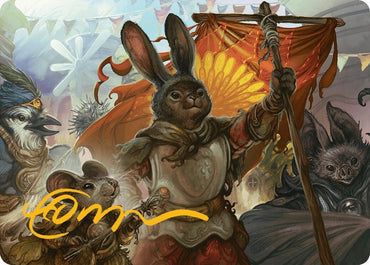 Image for Valley Questcaller 2 Art Card (Gold-Stamped Signature) (37) [Art Series: Bloomburrow]