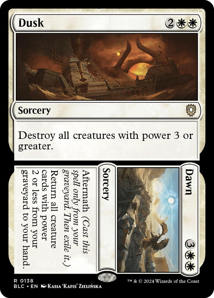 Image for Dusk // Dawn (138) [Commander: Bloomburrow]