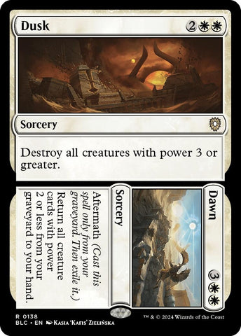 Image for Dusk // Dawn (138) [Commander: Bloomburrow]