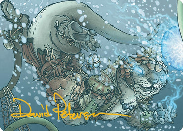 Image for Kitsa, Otterball Elite Art Card (Gold-Stamped Signature) (42) [Art Series: Bloomburrow]