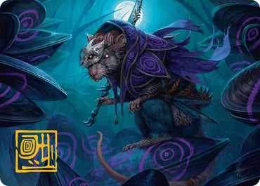 Image for Nightwhorl Hermit Art Card (Gold-Stamped Signature) (10) [Art Series: Bloomburrow]