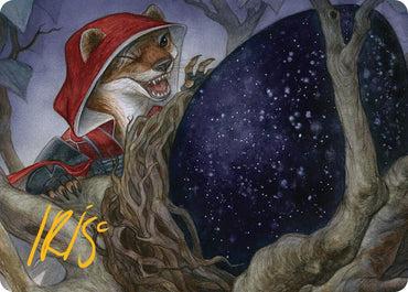 Image for Cruelclaw's Heist Art Card (Gold-Stamped Signature) (46) [Art Series: Bloomburrow]