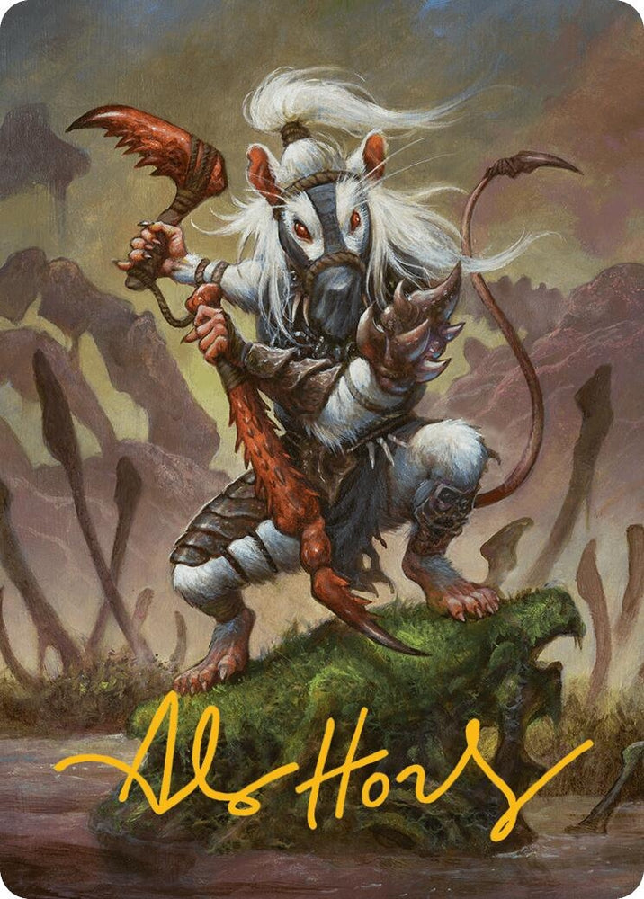 Image for Ink-Eyes, Servant of Oni Art Card (Gold-Stamped Signature) (50) [Art Series: Bloomburrow]