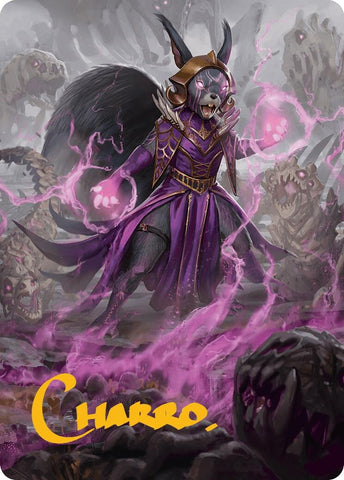 Image for Liliana of the Dark Realms Art Card (Gold-Stamped Signature) (51) [Art Series: Bloomburrow]