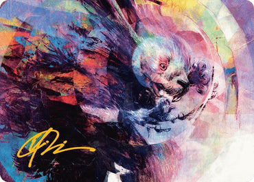 Image for Psychic Whorl Art Card (Gold-Stamped Signature) (15) [Art Series: Bloomburrow]