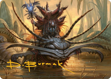 Image for Wick's Patrol Art Card (Gold-Stamped Signature) (18) [Art Series: Bloomburrow]