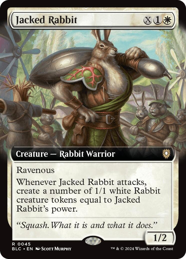 Image for Jacked Rabbit (Extended Art) (45) [Commander: Bloomburrow]