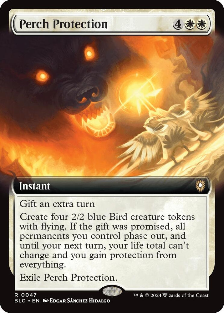 Image for Perch Protection (Extended Art) (47) [Commander: Bloomburrow]