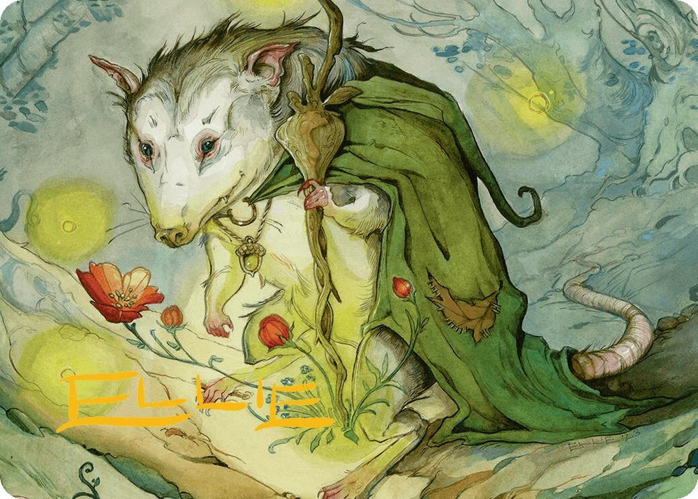 Image for Tender Wildguide Art Card (Gold-Stamped Signature) (34) [Art Series: Bloomburrow]