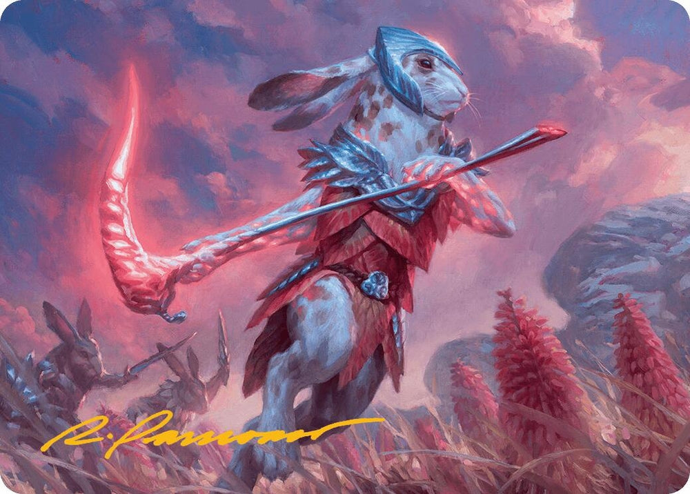 Image for Baylen, the Haymaker Art Card (Gold-Stamped Signature) (25) [Art Series: Bloomburrow]