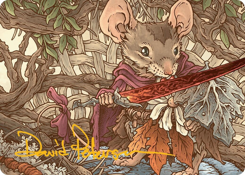 Image for Mabel, Heir to Cragflame Art Card (Gold-Stamped Signature) (45) [Art Series: Bloomburrow]