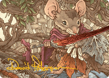 Image for Mabel, Heir to Cragflame Art Card (Gold-Stamped Signature) (45) [Art Series: Bloomburrow]