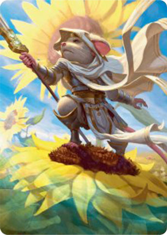 Image for Elspeth, Sun's Champion Art Card (53) [Art Series: Bloomburrow]