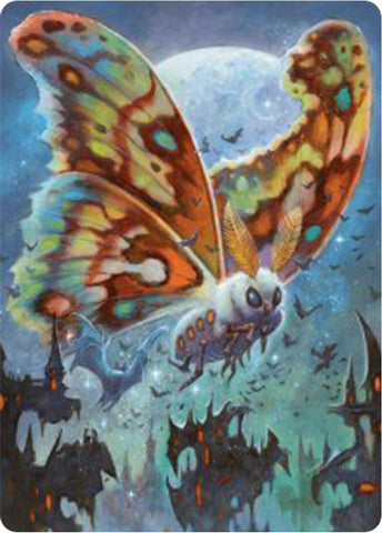 Image for Luminous Broodmoth Art Card (48) [Art Series: Bloomburrow]