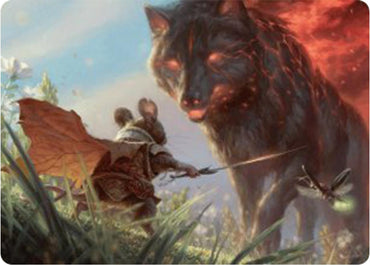 Image for Repel Calamity Art Card (2) [Art Series: Bloomburrow]