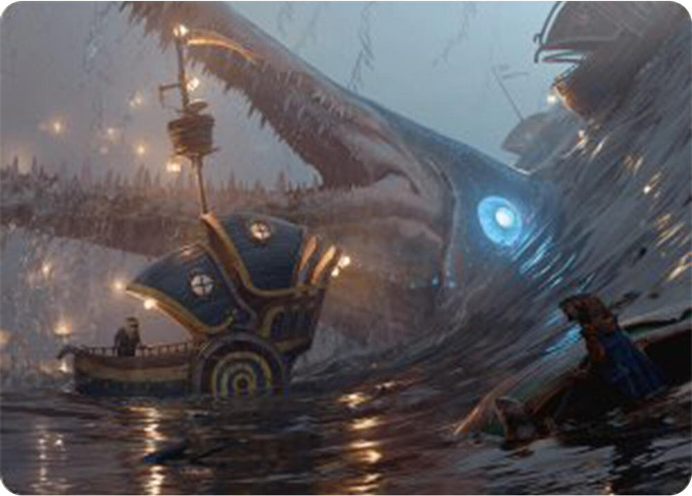 Image for Eluge, the Shoreless Sea Art Card (6) [Art Series: Bloomburrow]