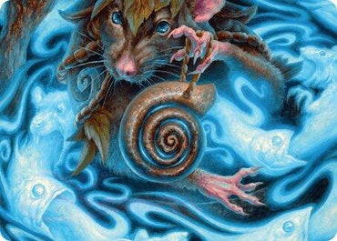 Image for Mind Spiral Art Card (8) [Art Series: Bloomburrow]