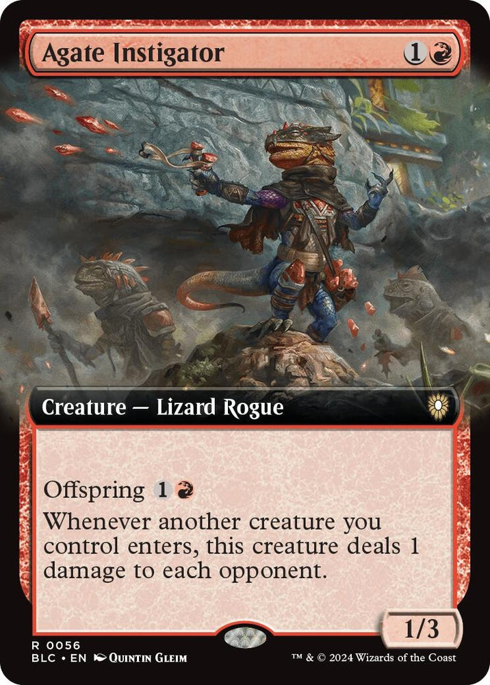 Image for Agate Instigator (Extended Art) (56) [Commander: Bloomburrow]