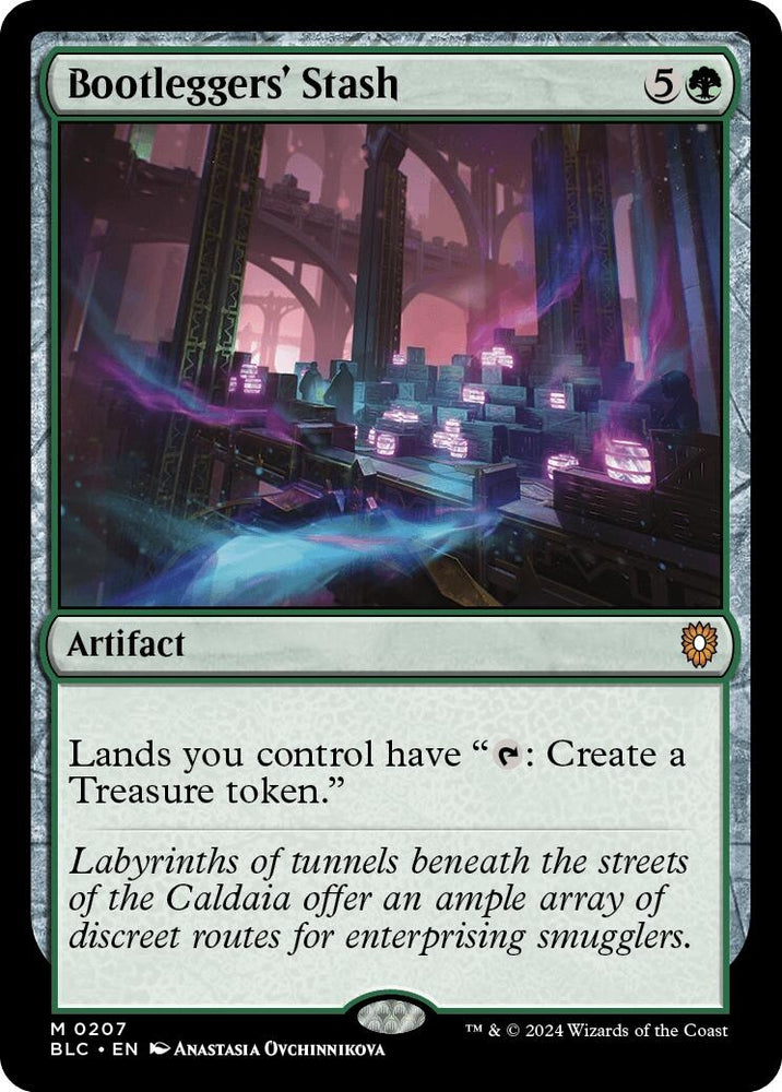 Image for Bootleggers' Stash (207) [Commander: Bloomburrow]