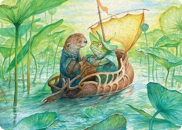 Image for Run Away Together Art Card (11) [Art Series: Bloomburrow]